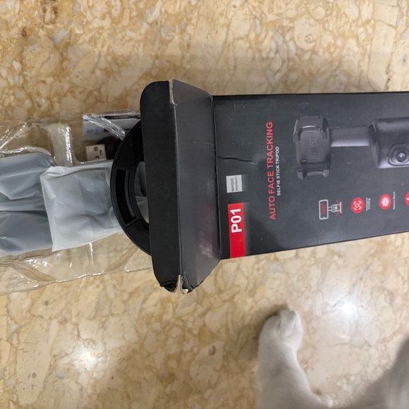 NIB Gimbal Tracking Selfie Stick Tripod With 360 Degree Rotation - Picture 7 of 11